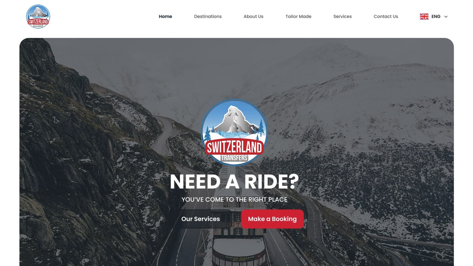 Switzerland Transfers landing page