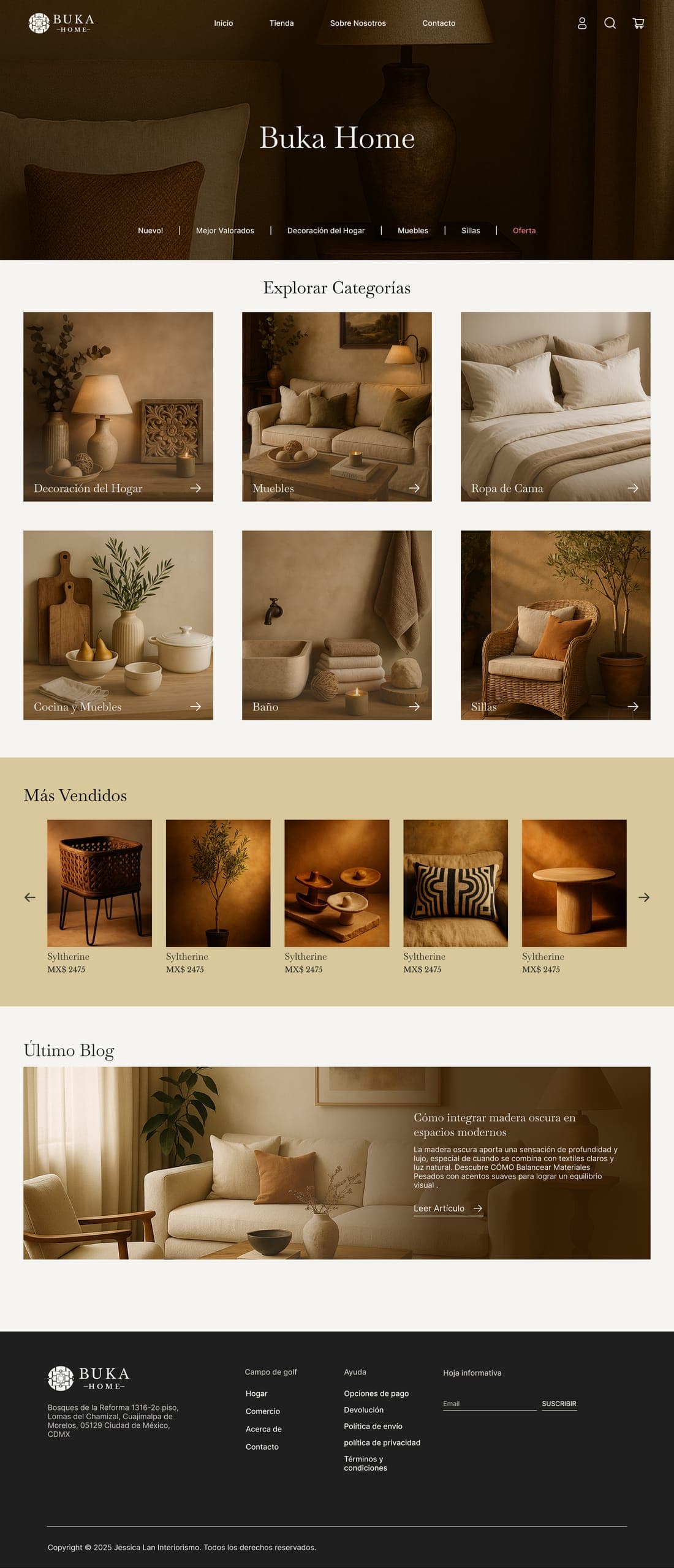 Buka Home storefront