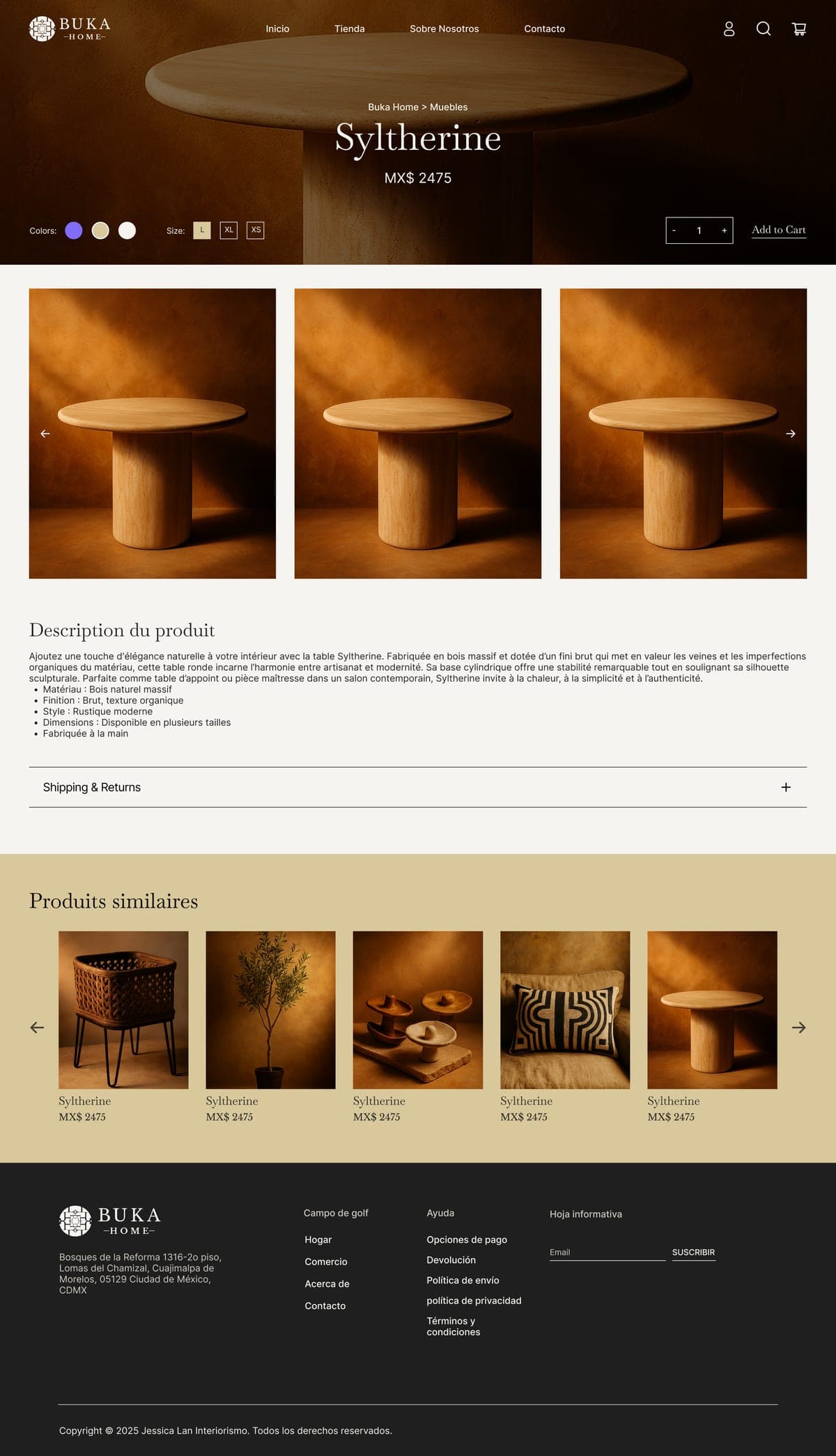 Buka Home product page